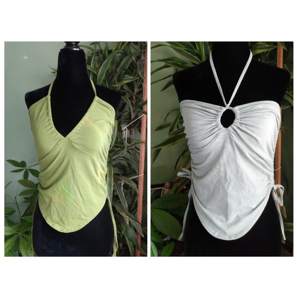 Bundle of Tops SHEIN Summer Tank Tops Size Large green / blue